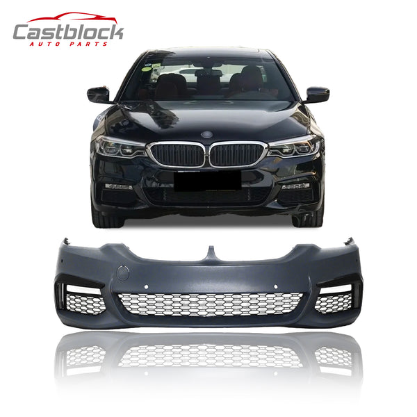 For 2017-2020 BMW 5 Series G30 G31 M Sport Front Bumper Assembly 51118072855