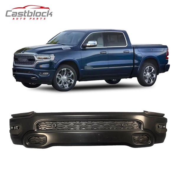 For 2019-2022 Dodge RAM 1500 Front Bumper body kit Cover assembly with Fog Light