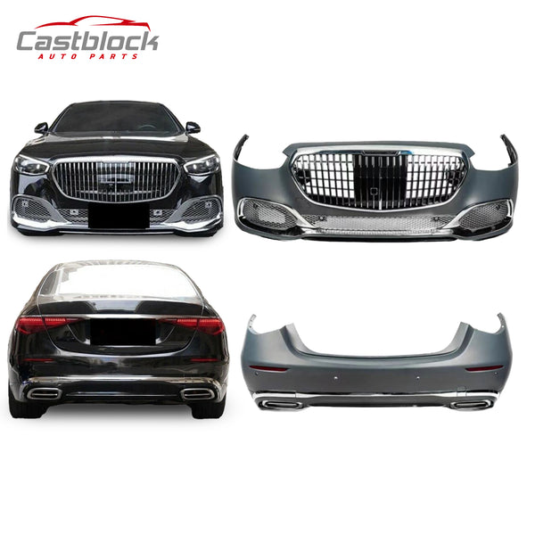 Facelift Maybach Style Car Bumper Body Kit For 21 22 Mercedes Benz S-Class W223