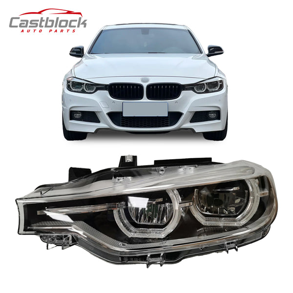 For BMW 3 Series F30 F35 330i 340i LCI LED Headlight Left 15-19 Non-AFS 7419629