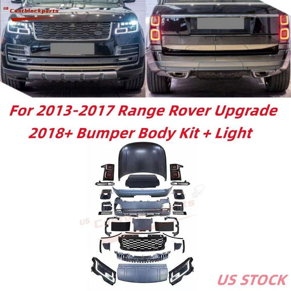 Body Kit For Range Rover Upgrade 2018+ Facelift Conversion Land Rover Bumper Kit