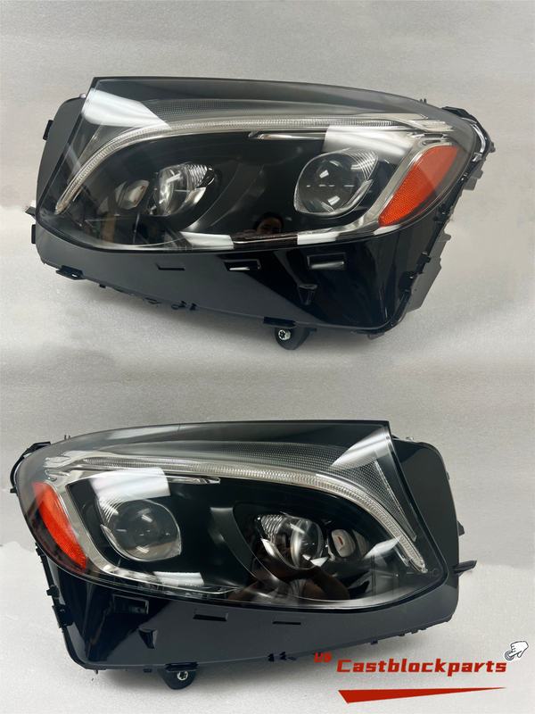 For 2016 2017 2018 Mercedes Benz GLC GLC300 Class Right Left LED Head Headlights