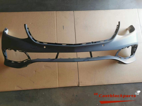 NEW FOR 17 18 19 20 MERCEDES BENZ E-CLASS W213 FRONT BUMPER COVER W/ PARK ASSIST