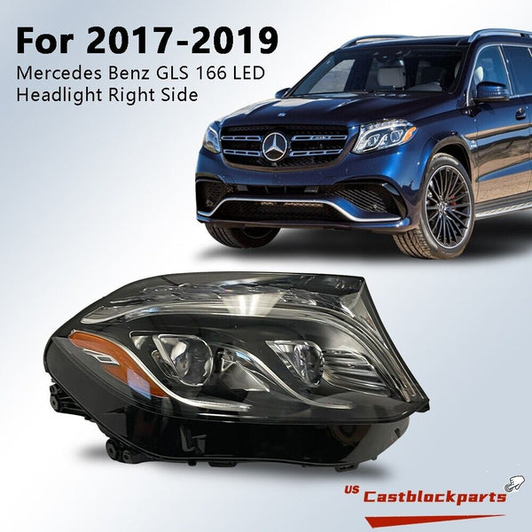 LED Headlight For 2017-2019 Mercedes GLS166/450/550/63 Right Side 1669066603
