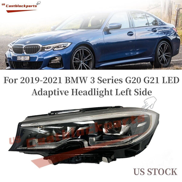 New For 2019-2021 BMW 3 Series G20 G21 Adaptive LED Left Driver Side Headlight