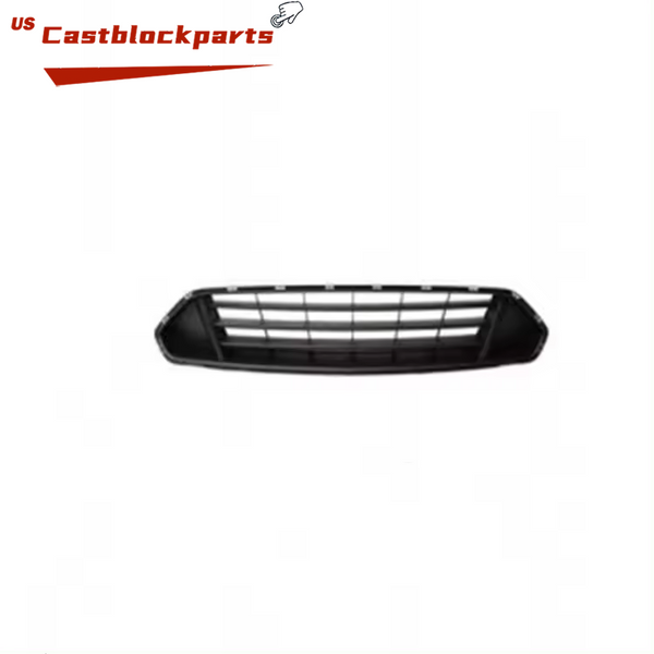 Fit 18-20 Ford Mustang Blk California Style Front Bumper Upper Grill Set