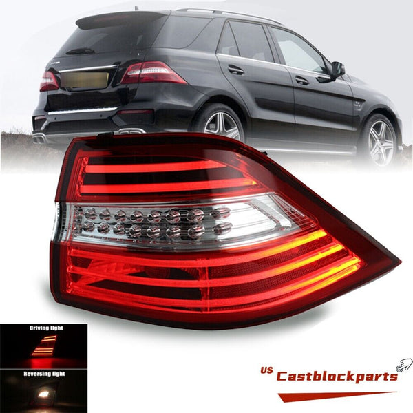 For 12 13 14 15 Mercedes Benz W166 ML350 ML550 LED Right Outer Side Tail Light