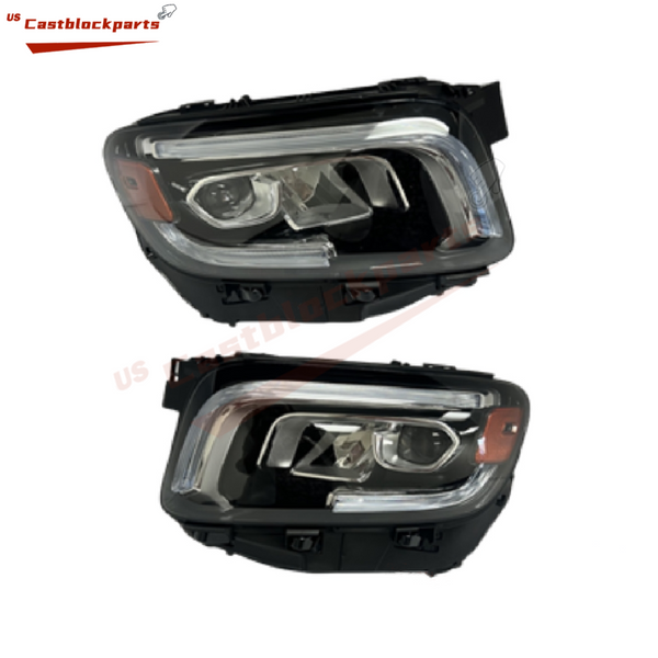 For 20-23 Mercedes Benz GLB W247 GLB200 MultiBeam LED Headlights L+R Assembly