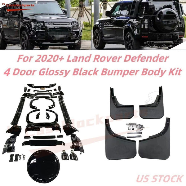 For 20 21 22 Land Rover Defender L663 SVB Front Rear Bumper Body Kit 4 Door