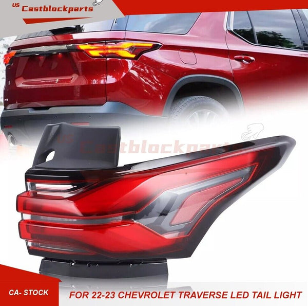 For 2022-2023 Chevrolet Traverse Tail Light Outer Right Passenger Side Taillight