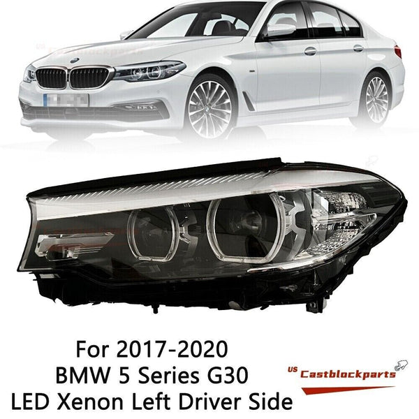 For 2017-2020 BMW 5 Series 550i 540 G30 M5 F90 Xenon LED Adaptive Headlight Left
