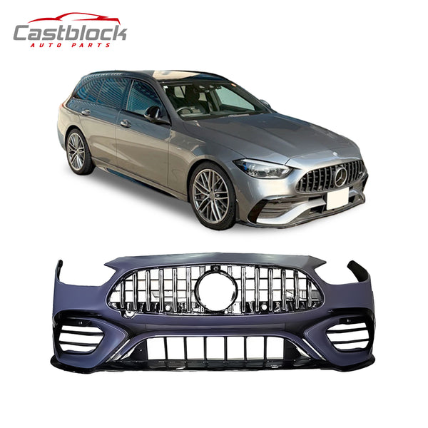 FOR 2021+ MERCEDES BENZ C-Class W206 C200 C260 300 BUMPER BODY KIT FRONT