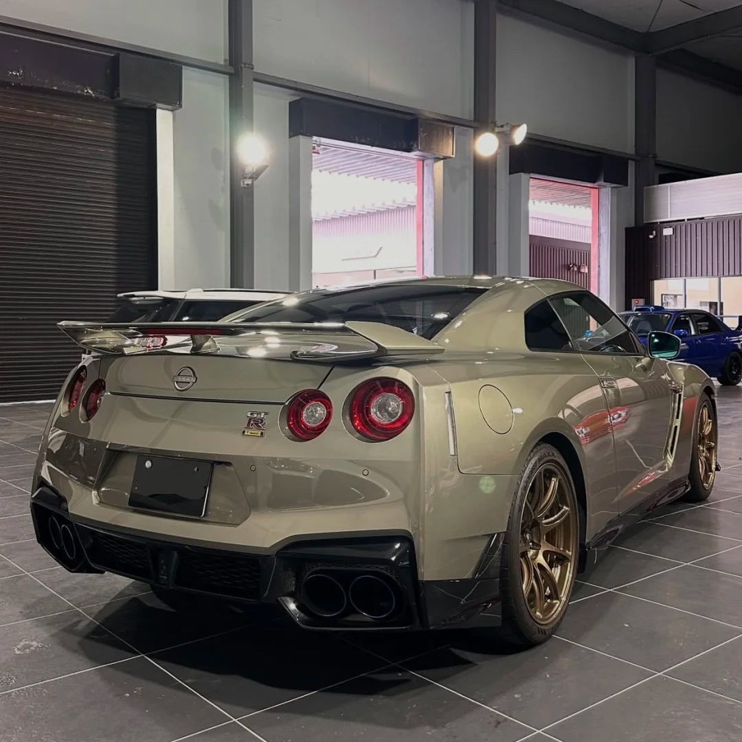Build R35 Gt R Body Kit Nissan R35 GTR Style Rear Bumper Body Kit(2024) – castblockparts.shop