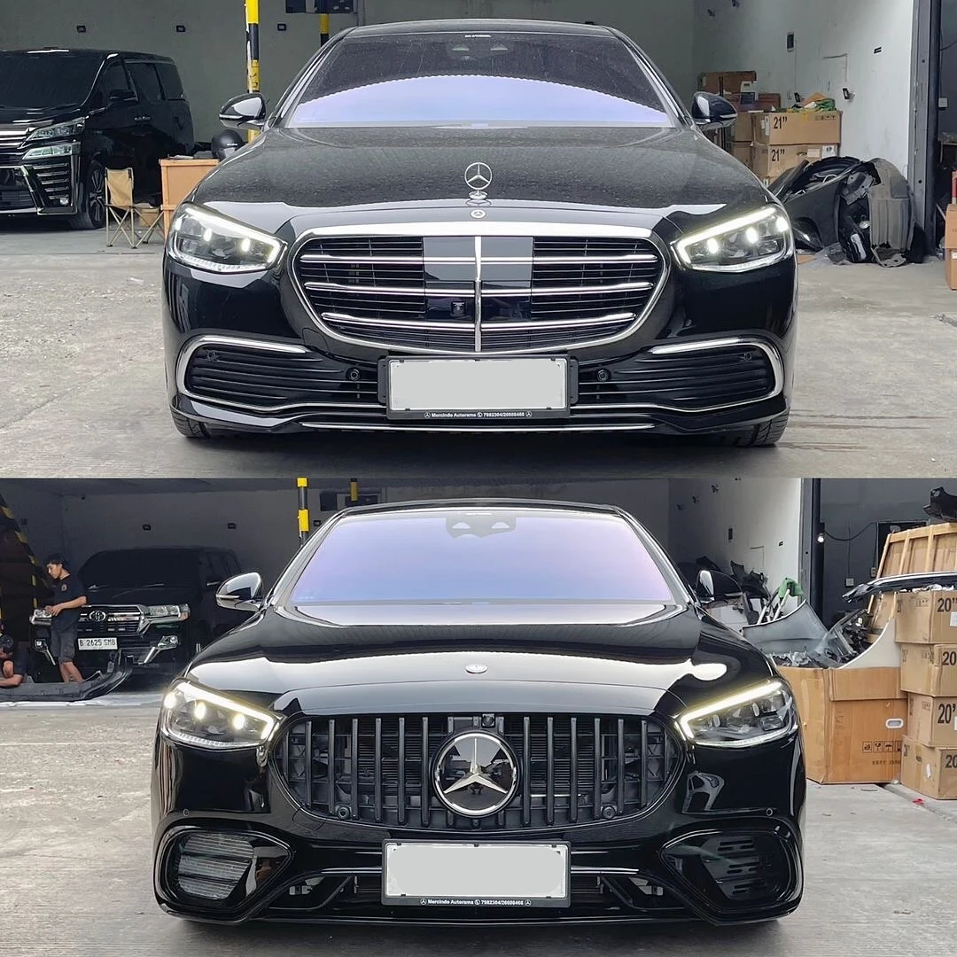S63 Style Full Conversion Kit For Mercedes Benz S-Class W223 (2021 ...