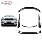 For 2012-2016 BMW X6 F16 Front Lip Rear Diffuser Lip Side Skirts Body Kit Bumper