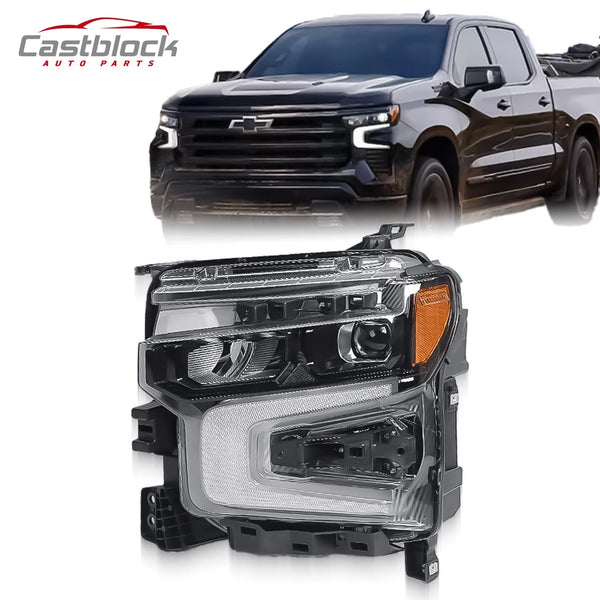 For 2022-2023 Chevy Silverado 1500 LT/RST LED Headlight lamp Left Driver Side