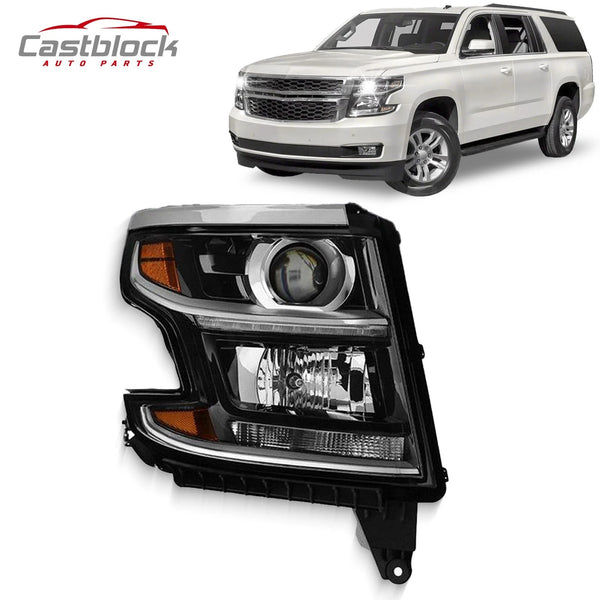 For 2015-2017 Chevrolet Tahoe Halogen Headlight Lamp Right Passenger Side