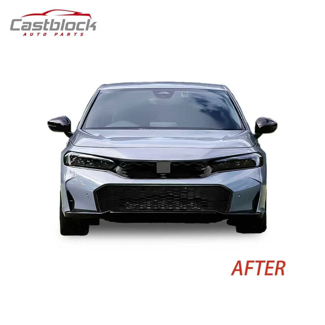 Honda US-spec Civic FE1 Upgrade To Type-R Grill Black grille kit（2025 ...