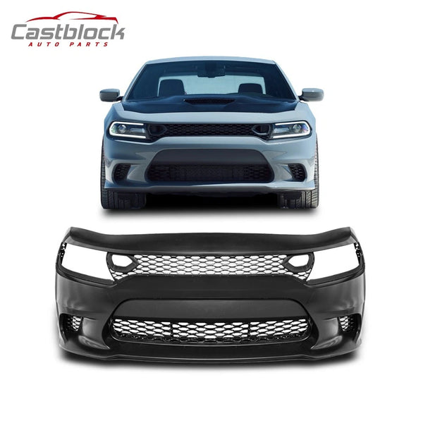 For 2015 2016 2017 2018 2019 Dodge Charger Front Bumper Body Kit with Grille US