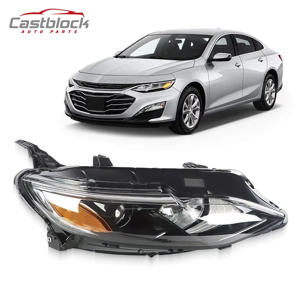 Halogen Headlight Right Passenger For 2019 2020 2021 2022 Chevy Malibu Headlamp