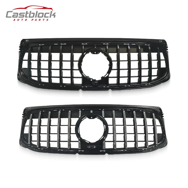 For 20202023 Benz  Front Bumper Grille  X247 GLBCLASS Chrome Black