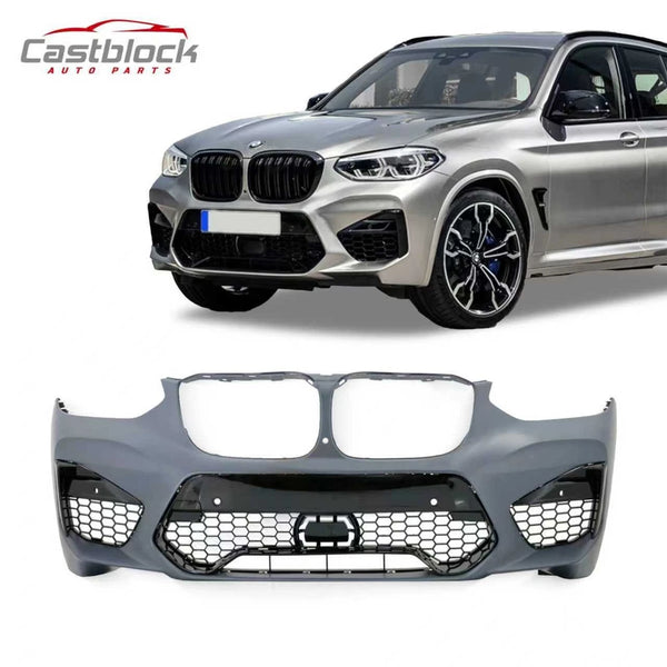 For 20182021 BMW X3 G01  X4 G02 Upgrade to X3M X3 M Style Front Bumper Body Kit